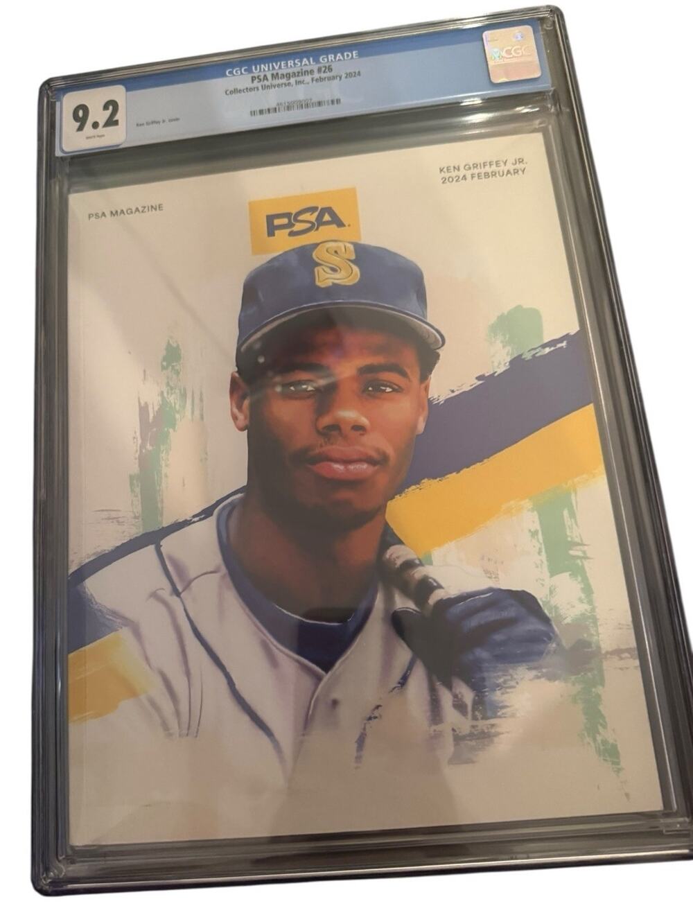 PSA Magazine #26 Collectors Universe February 2024 Ken Griffey Jr Cover CGC 9.2